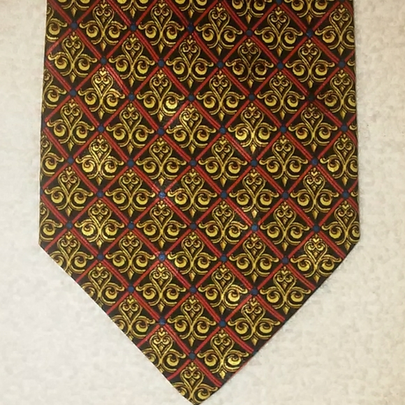 Brioni Other - Brioni necktie. Blue, red, and gold. Exquisite.